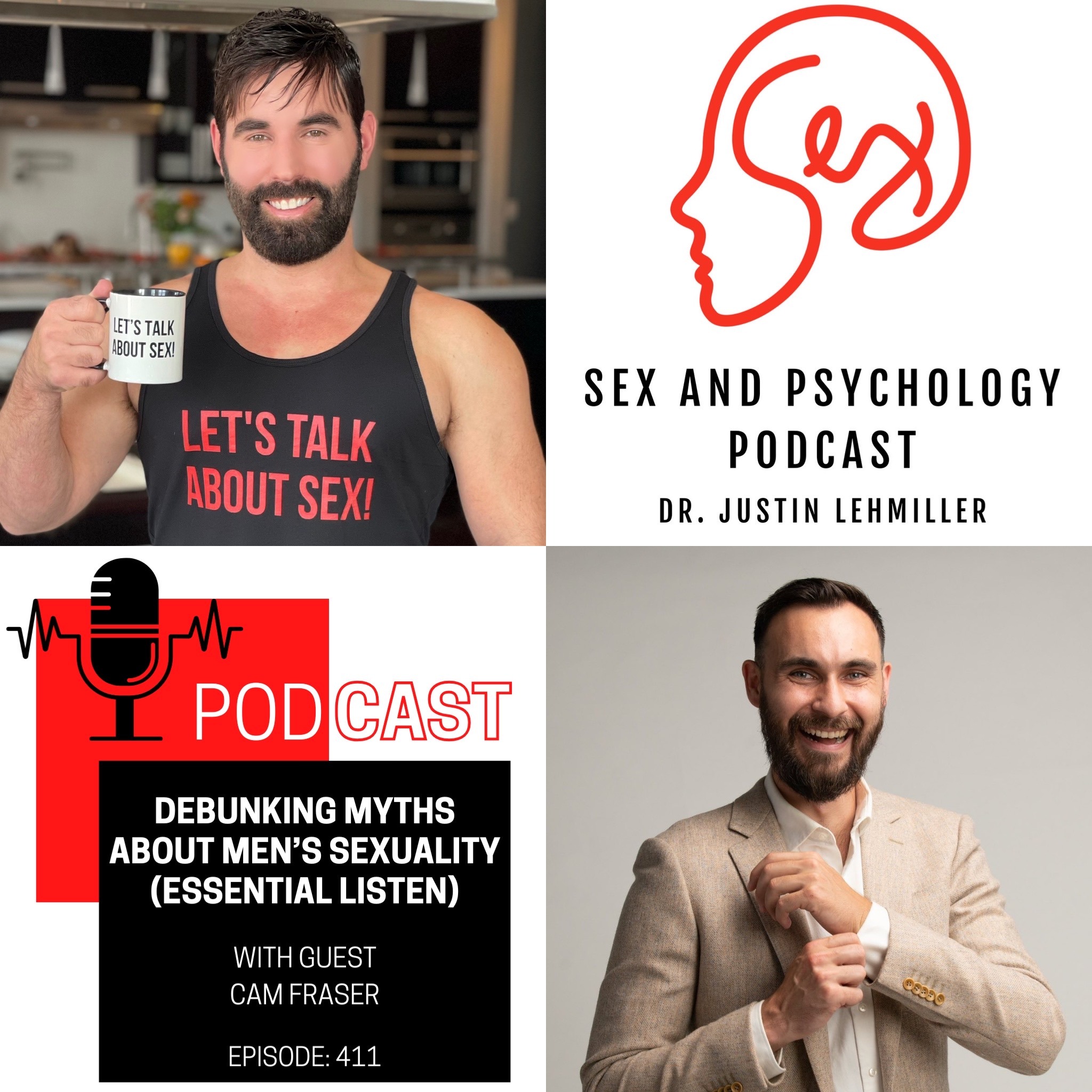 cover of episode Episode 411: Debunking Myths About Men&#8217;s Sexuality (Essential Listen)