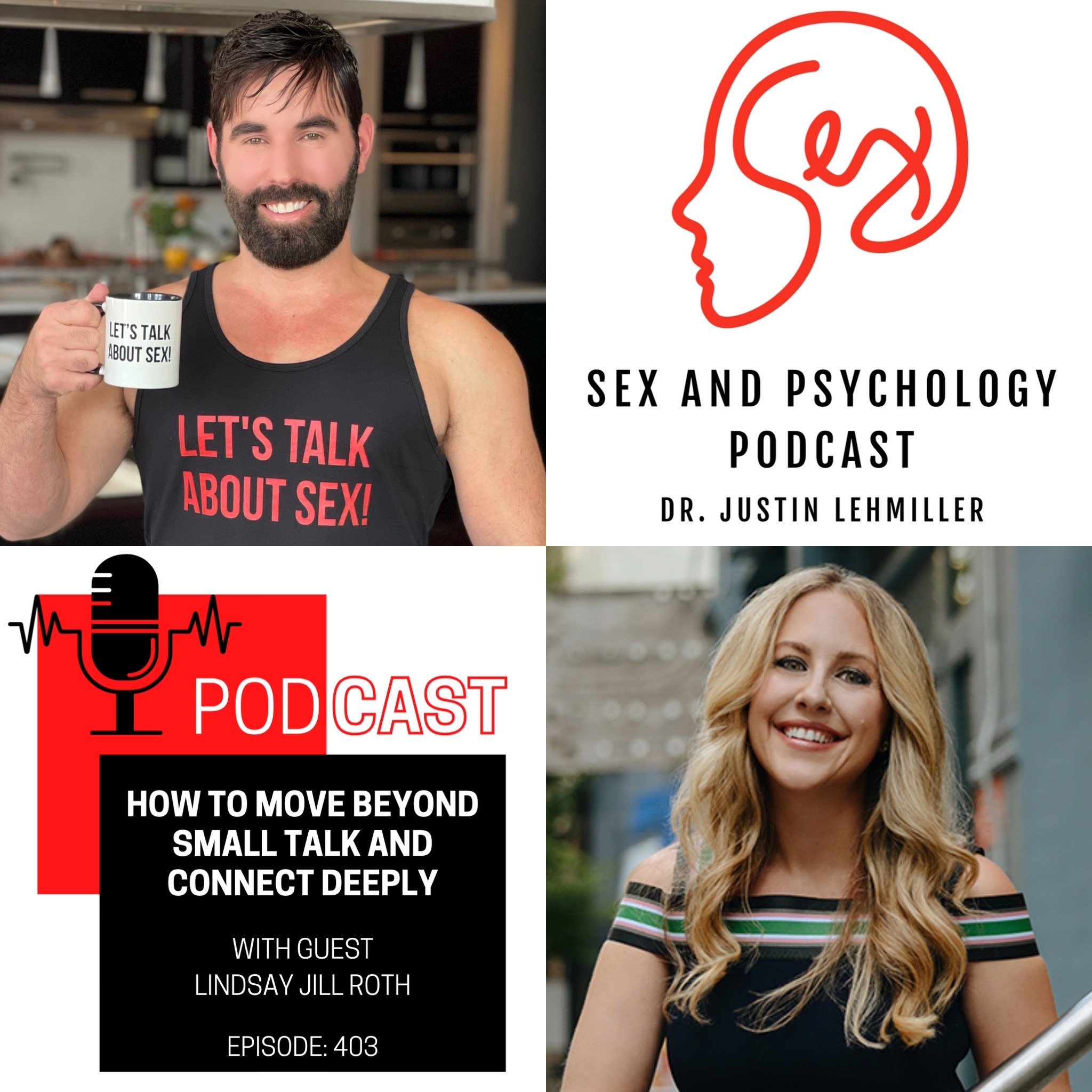 cover of episode Episode 403: How To Move Beyond Small Talk And Connect Deeply