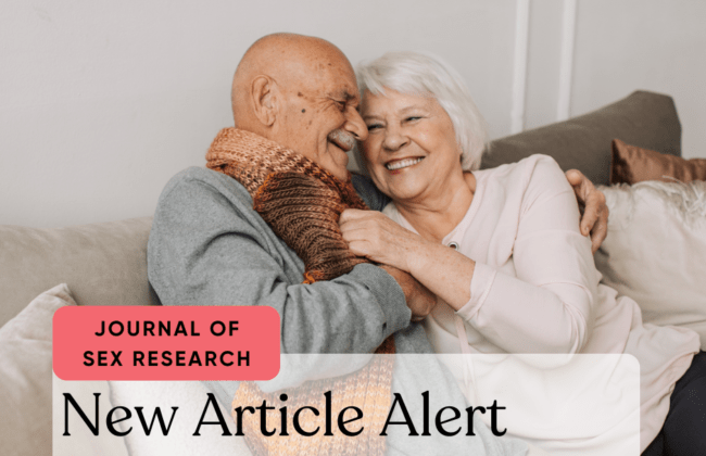 Intimacy and Dating in Older Adults