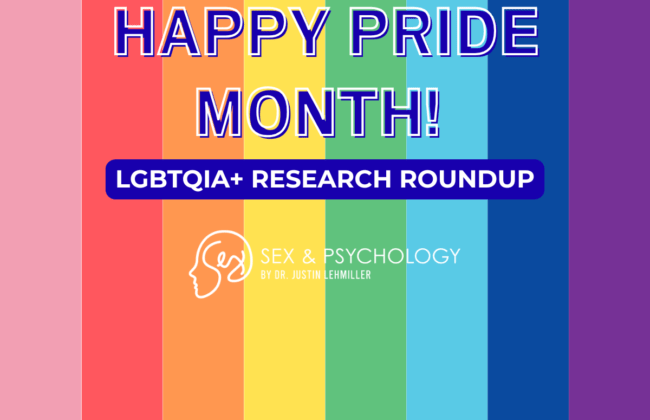 Pride Month Research Roundup