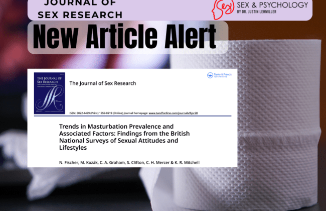 How Masturbation Trends Have Changed Over Time