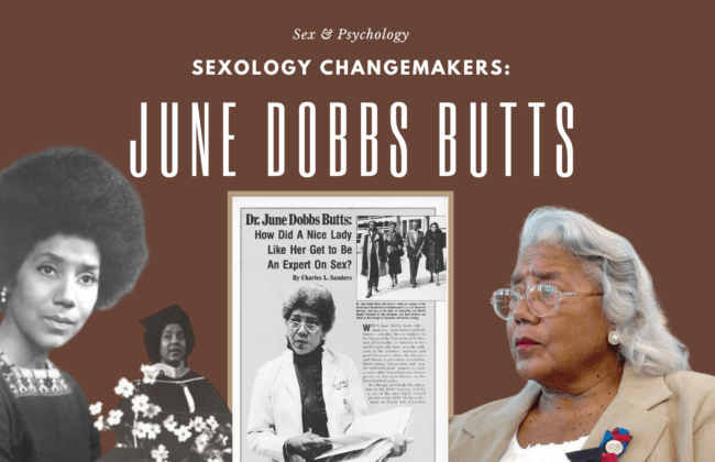 Sexology Changemakers: Dr. June Dobbs Butts