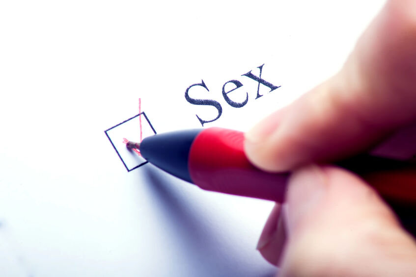 Sex survey question